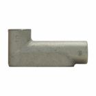 Eaton Crouse-Hinds series Condulet Form 7 conduit outlet body, Feraloy iron alloy, LB shape, 2-1/2"