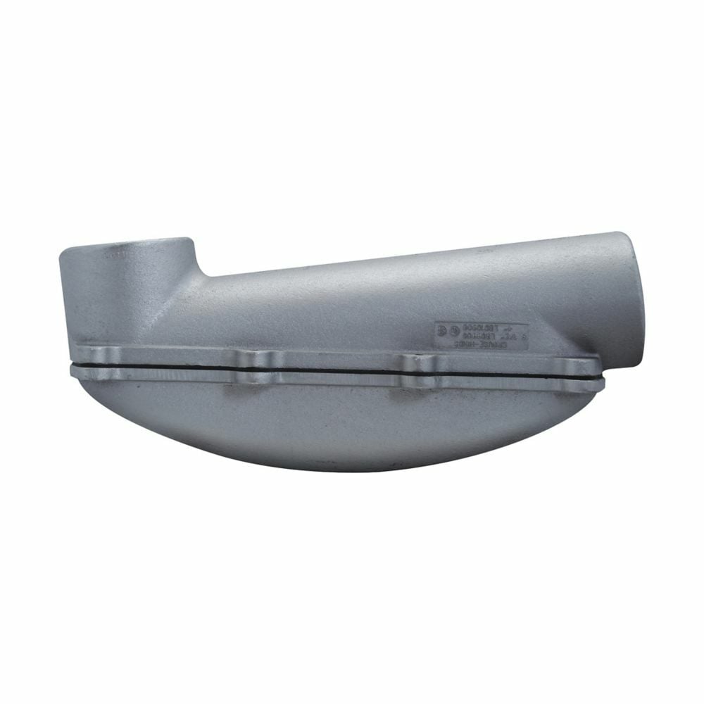 Eaton Crouse-Hinds series Condulet LBD mogul conduit body, Copper-free aluminum, 6"