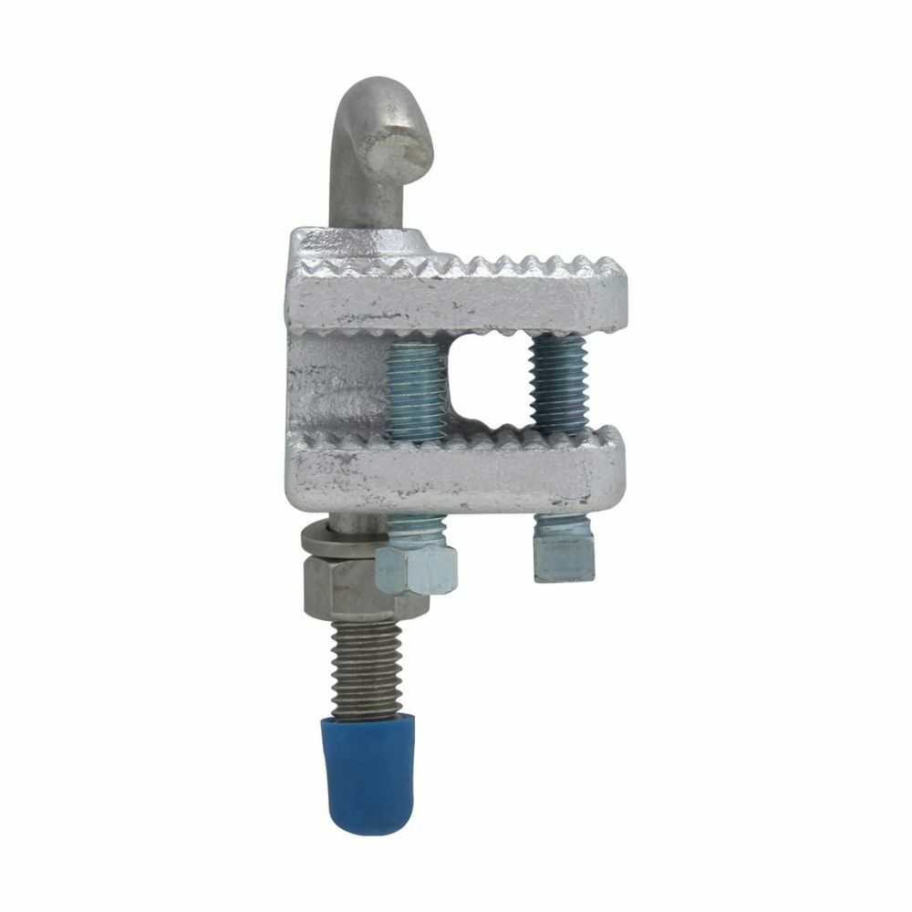 Eaton Crouse-Hinds series LCCF cable tray conduit clamp, Cast iron, 2", For use with inside rail tray