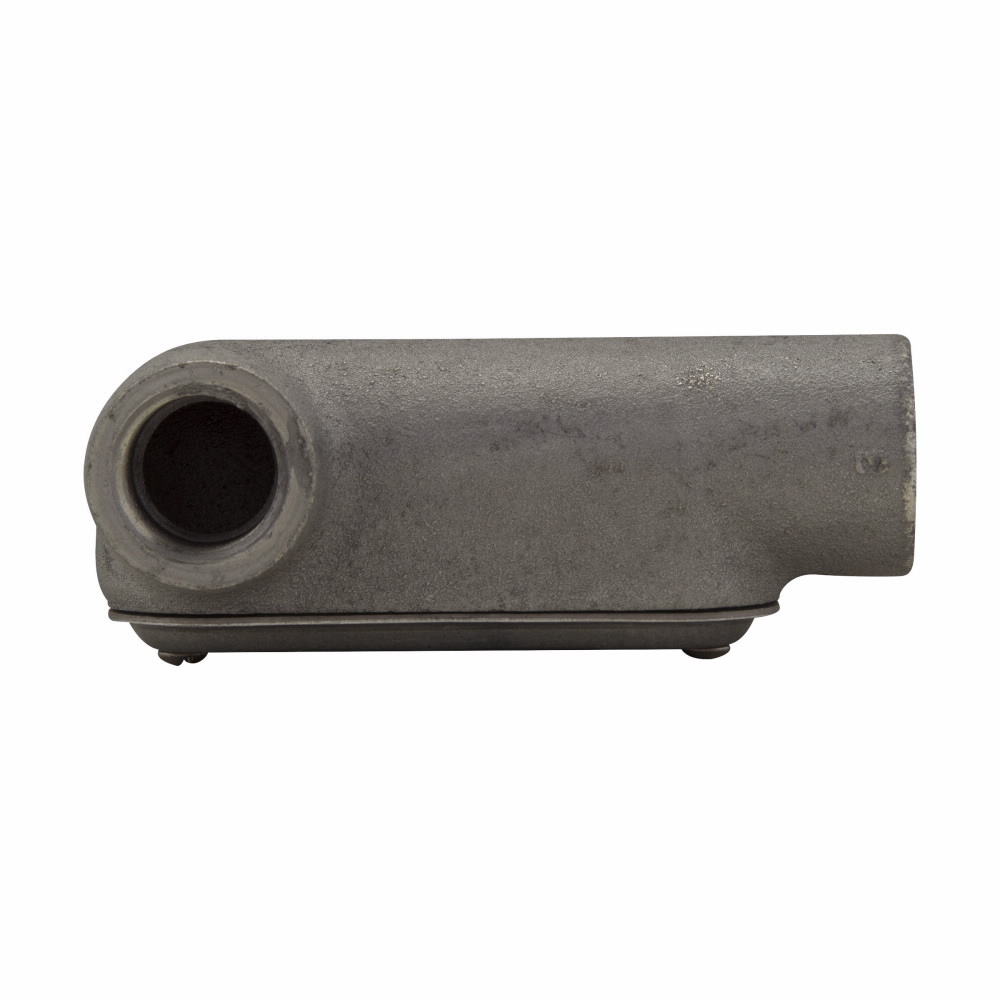 Eaton Crouse-Hinds series Condulet Form 7 SnapPack conduit outlet body, gasket and cover, Feraloy iron alloy, LL shape, 3/4"