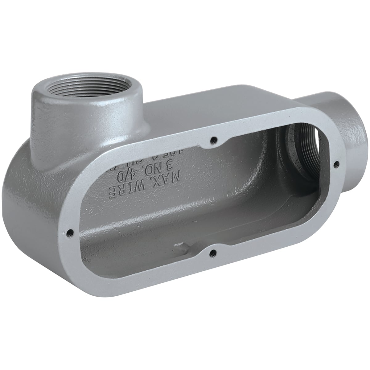 2-1/2" LL Hub, Iron Form 8 Conduit Body