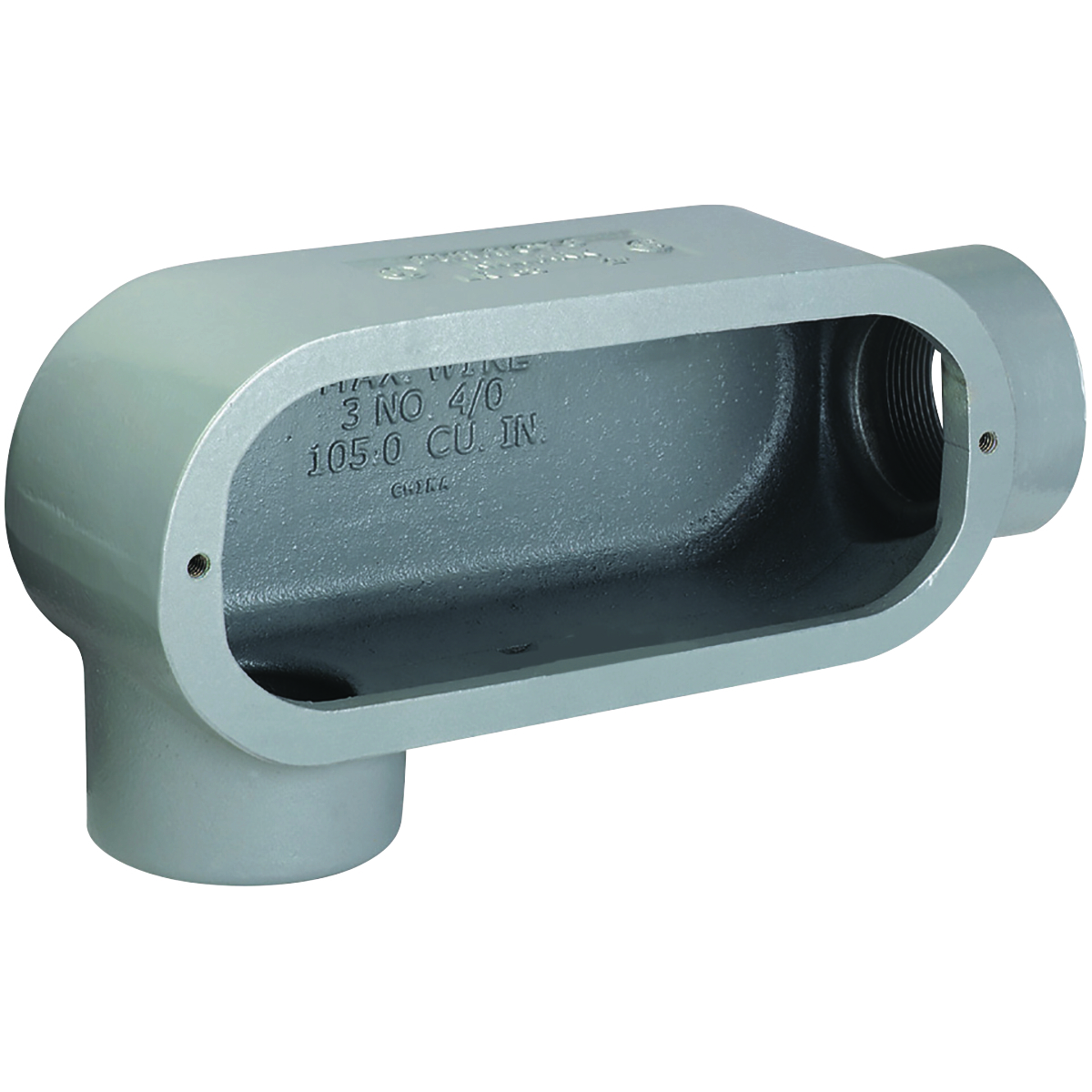 3/4" LR Hub, Iron Form 8 Conduit Body
