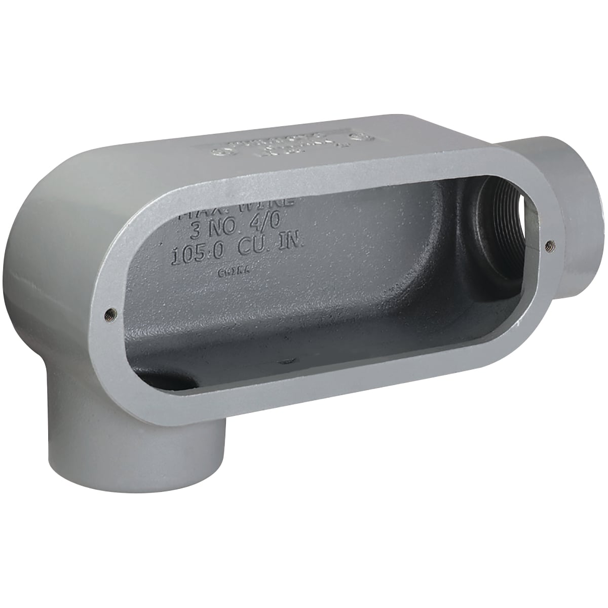 1-1/4" LR Hub, Iron Form 8 Conduit Body
