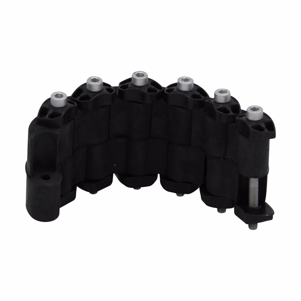Eaton Crouse-Hinds series Link-Seal environmental seal, Carbon steel/zinc, EPDM, 1-1/4", Used with cast/cored hole