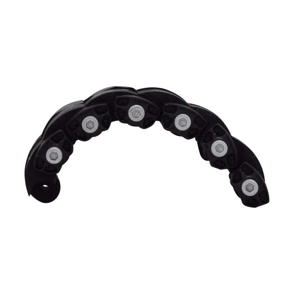 Eaton Crouse-Hinds series Link-Seal environmental seal, Carbon steel/zinc, EPDM, 3-1/2", Used with cast/cored hole, plastic sleeve, steel sleeve
