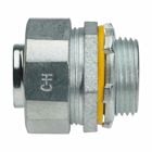 Eaton Crouse-Hinds series Liquidator liquidtight connector, FMC, Straight, Insulated, Malleable iron, 3/4"