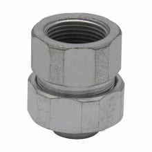 Eaton Crouse-Hinds series LTR combination coupling, Liquidtight to rigid/IMC (threaded), Rigid/IMC, Malleable iron, Combination type, 1-1/4"