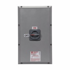 Eaton Crouse-Hinds series N2RS enclosed switch, 60A, With three-pole switch, Non-fused, 15 HP/30 HP/40 HP, Krydon fiberglass-reinforced polyester, Three-phase, 1-1/2", Factory sealed motor circuit switch, 240-600 Vac