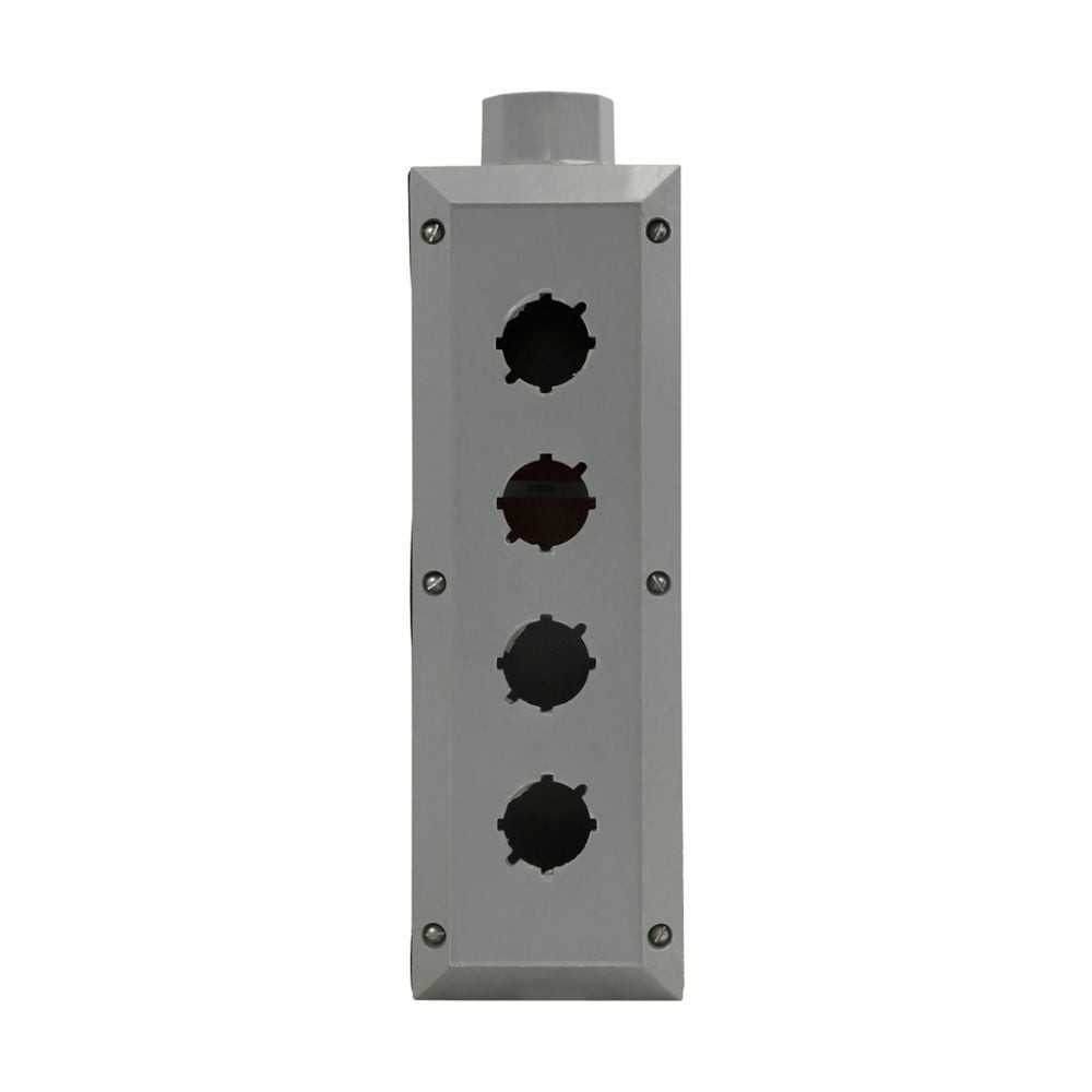 Eaton Crouse-Hinds series NCD enclosure, 4, Must be used with MSR1 or MSR2 suffix, Through feed, 1"