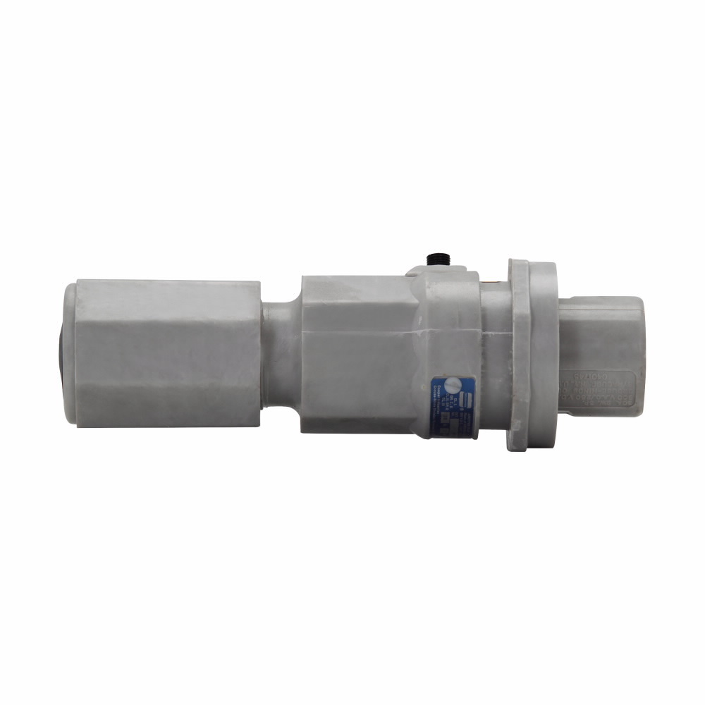 Eaton Crouse-Hinds series Arktite NPJ plug, 60A, Three-wire, four-pole, 1.07-1.35", 50-400 Hz, Style 2, Krydon fiberglass-reinforced polyester, 600 Vac/250 Vdc