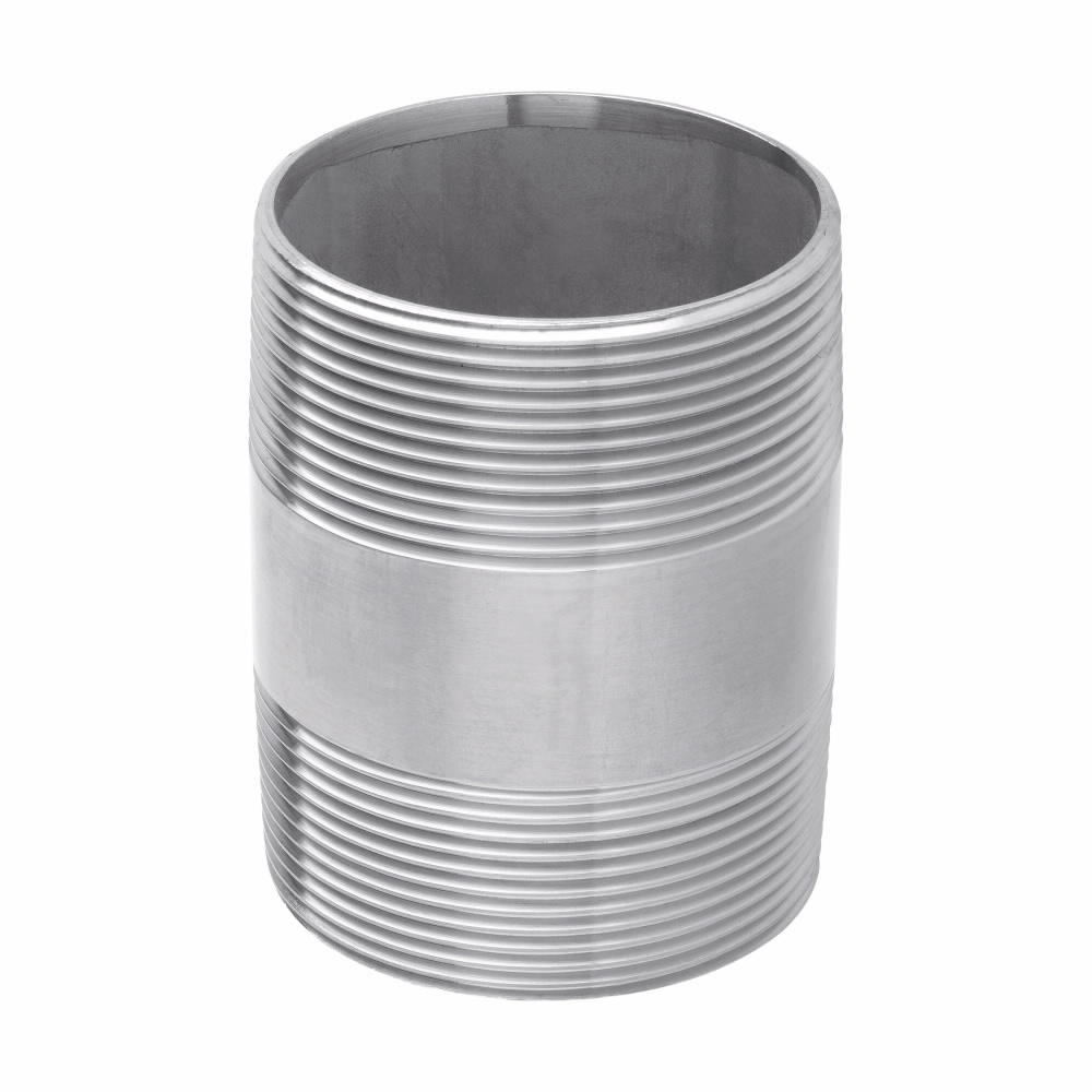 Eaton Crouse-Hinds series NPL conduit nipple, Rigid/IMC, Steel, 1-1/4" x CLOSE, Galvanized