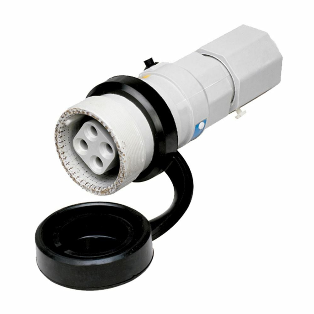 Eaton Crouse-Hinds series Arktite NPR connector, 100A, Three-wire, four-pole, 1.21-1.50", 50-400 Hz, Style 2, Krydon fiberglass-reinforced polyester, 600 Vac/250 Vdc