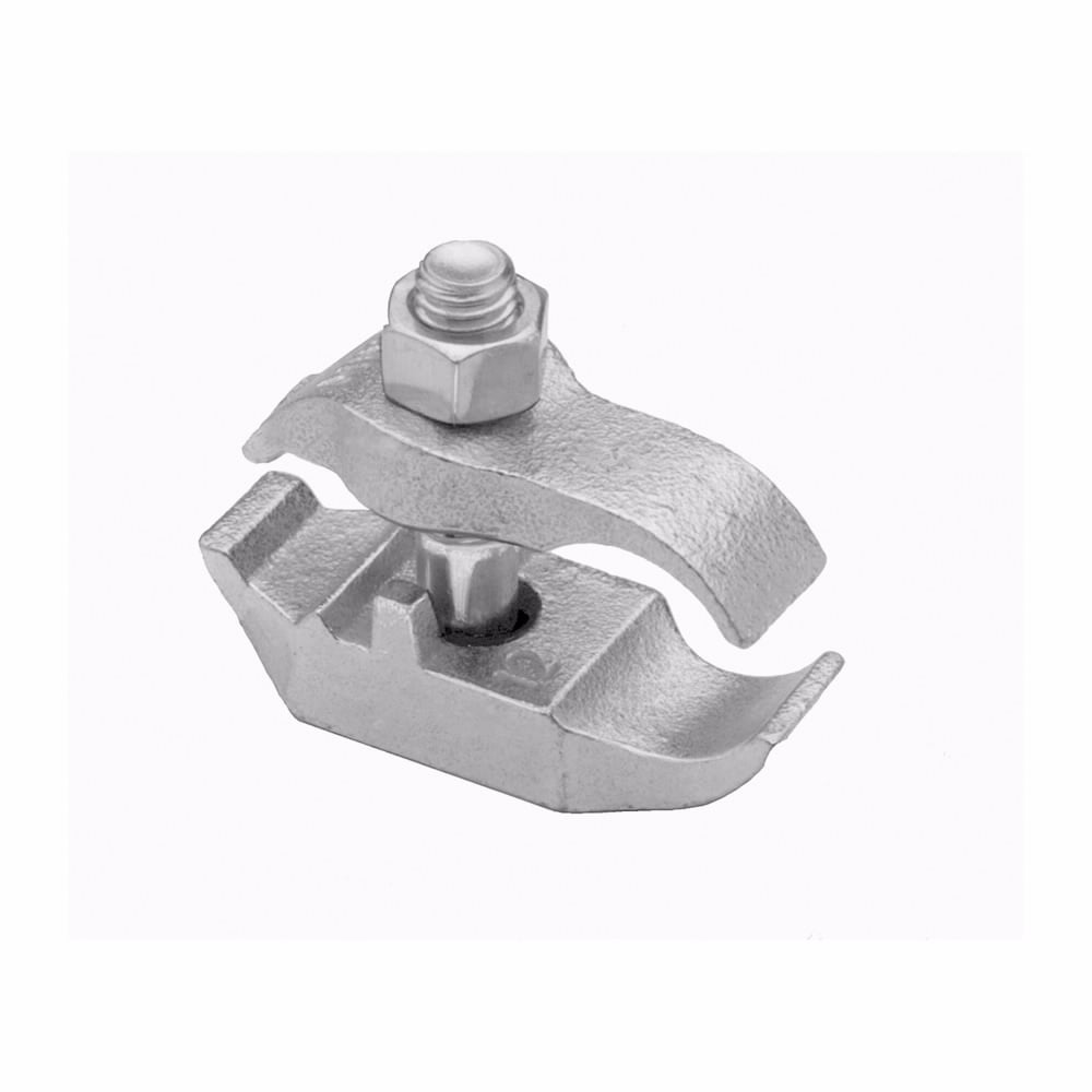 Eaton Crouse-Hinds series PARC parallel type conduit clamp, Rigid/IMC, Iron, Electrogalvanized, 1-1/4"