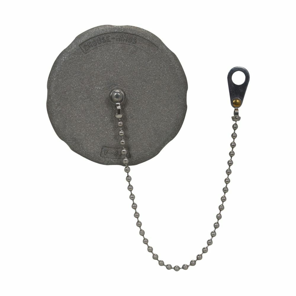 Eaton Crouse-Hinds series QE screw cap, 60A, Three-wire, four-pole, four-wire, four-pole, 50-400 Hz, Chain, 600 Vac/250 Vdc