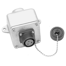CAP EYELET FOR RPC OR RPE RECEPTACLE CONNECTS