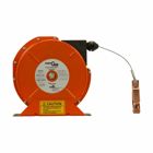 Eaton Crouse-Hinds series Cable-Gard SDR static discharge reel, 100A, 50 ft, Steel, Nylon covered cable