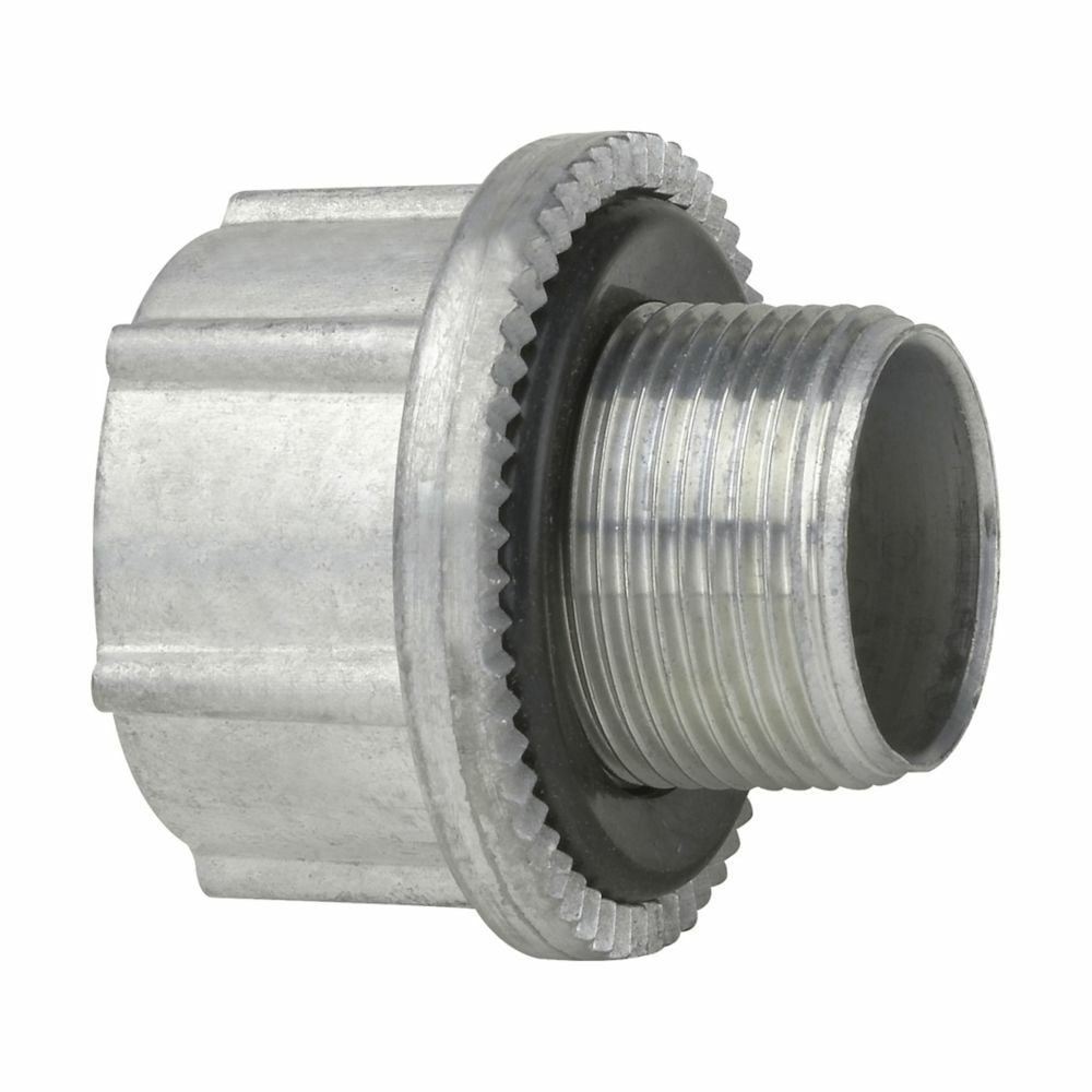 Eaton Crouse-Hinds series Myers metric to NPT adapter, Zinc, M40 - 1-1/4"
