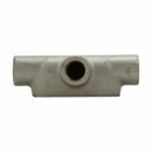 Eaton Crouse-Hinds series Condulet Form 7 conduit outlet body, Copper-free aluminum, T shape, 2"