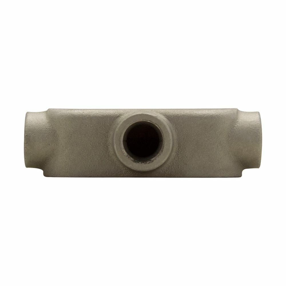 Eaton Crouse-Hinds series Condulet Mark 9 conduit outlet body, Copper-free aluminum, T shape, 2"