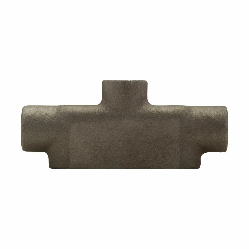 Eaton Crouse-Hinds series Condulet Mark 9 conduit outlet body, Copper-free aluminum, TB shape, 1-1/2"