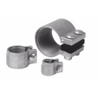 Eaton Crouse-Hinds series TCC split conduit coupling, Rigid/IMC, Ductile iron, Concrete tight, 1-1/2"