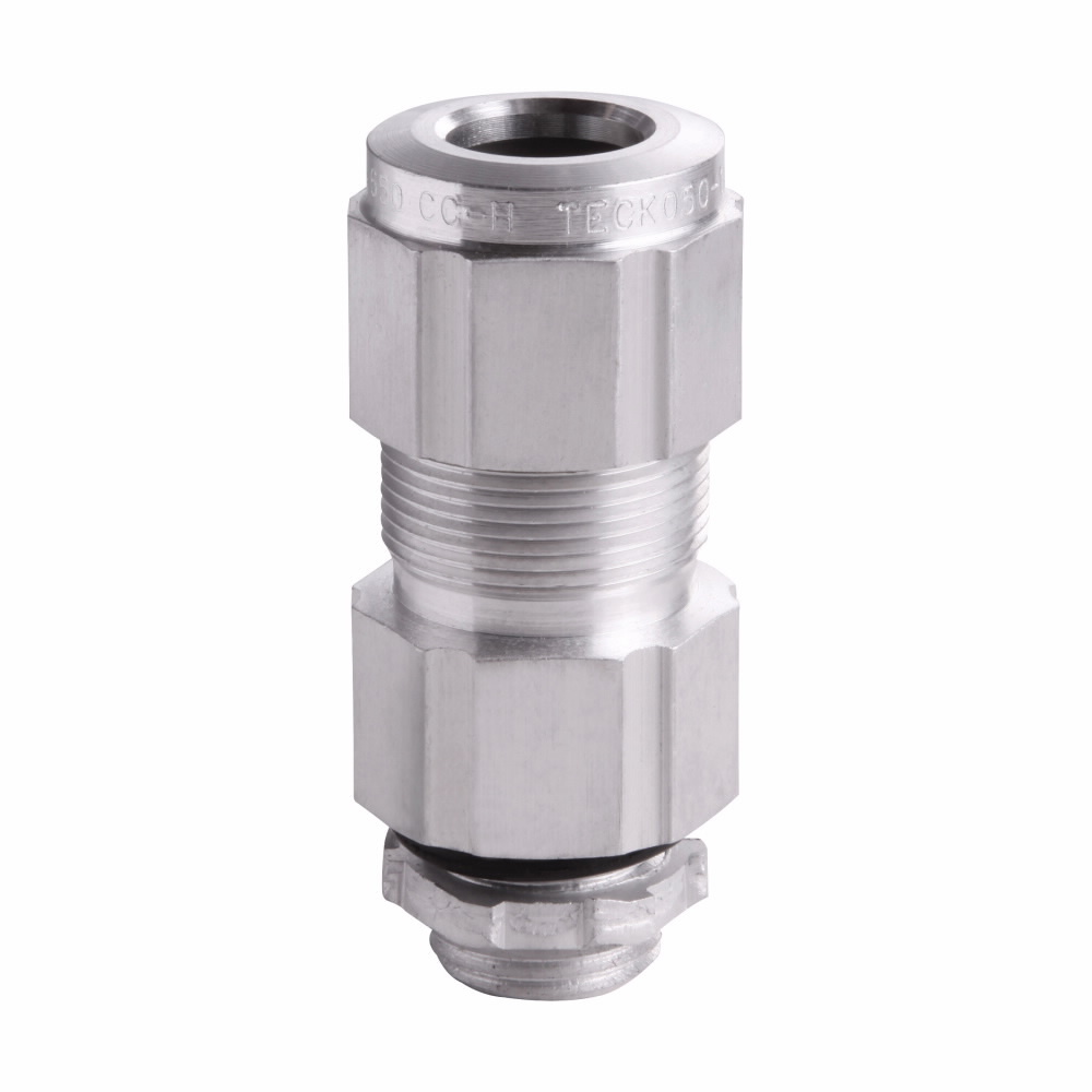 Eaton Crouse-Hinds series TECK cable gland, TECK armoured cable, Armoured gland, Aluminum, Outer sheath min/max: 2.79-3.06", General purpose, 3" NPT, Armor range min/max: 2.64-2.97"