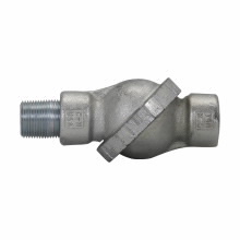 Eaton Crouse-Hinds series UNA union, Rigid/IMC, Male, Feraloy iron alloy, 3/4"
