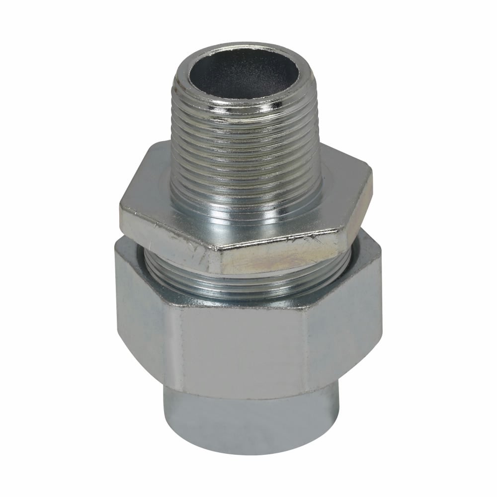 Eaton CrouseHinds series UNY union, Rigid/IMC, Male, Steel, Grou