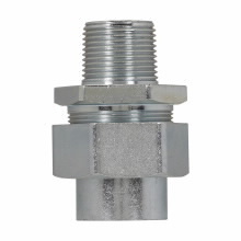 Eaton Crouse-Hinds series UNY union, Rigid/IMC, Male, Copper-free aluminum, 2-1/2"