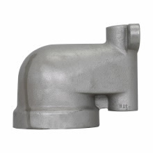 Eaton Crouse-Hinds series V-Series VD light fixture, Without guard, Incandescent, Feraloy iron alloy, Enclosed and gasketed, 3/4"