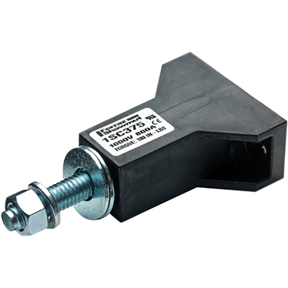 Fuse Block 1500VAC 1500VDC 800A 1-Pole Stud 3/8 inch