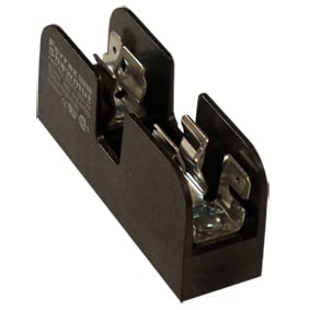Fuse Block 600VAC 600VDC Midget 30A 1-Pole Screw with Reinforced Clip