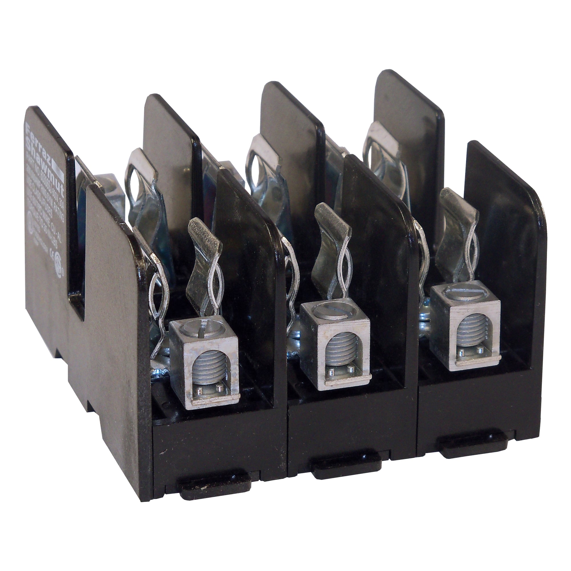 Fuse Block 600VAC 600VDC Class J 30A 3-Pole Box with Reinforced Clip