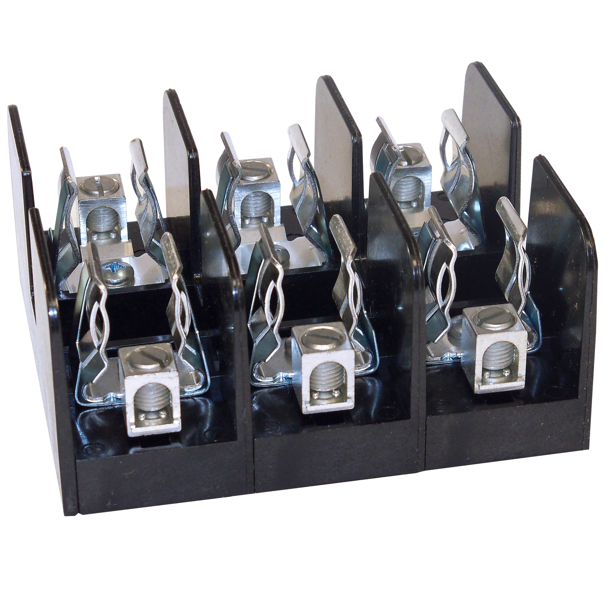 Fuse Block 600VAC 600VDC Class J 60A 3-Pole Box with Reinforced Clip