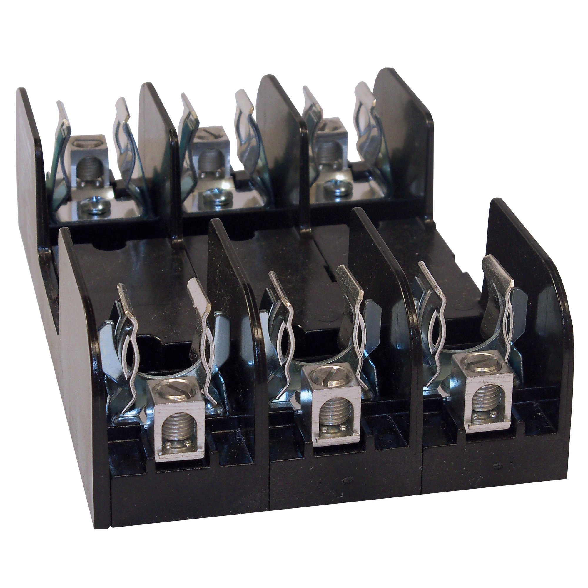 Fuse Block 600VAC 600VDC Class R 60A 3-Pole Box with Reinforced Clip
