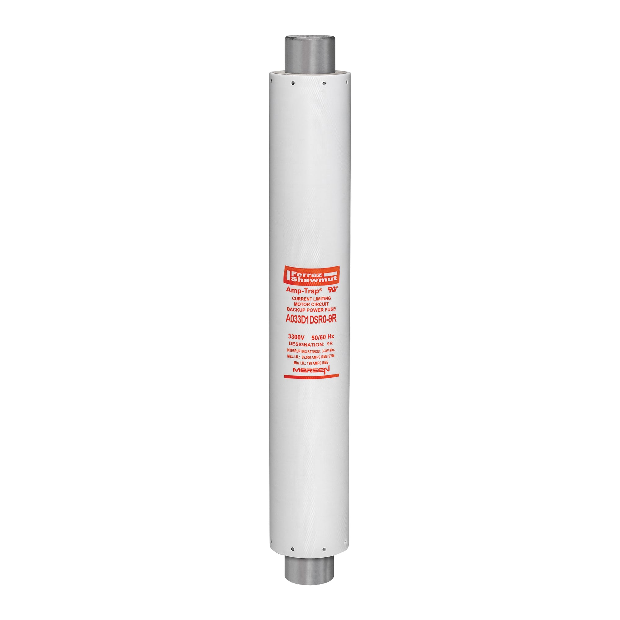 Back-Up R-Rated MV Fuse 3.3 kV DIN Mount Motor 9R Visual Indicator