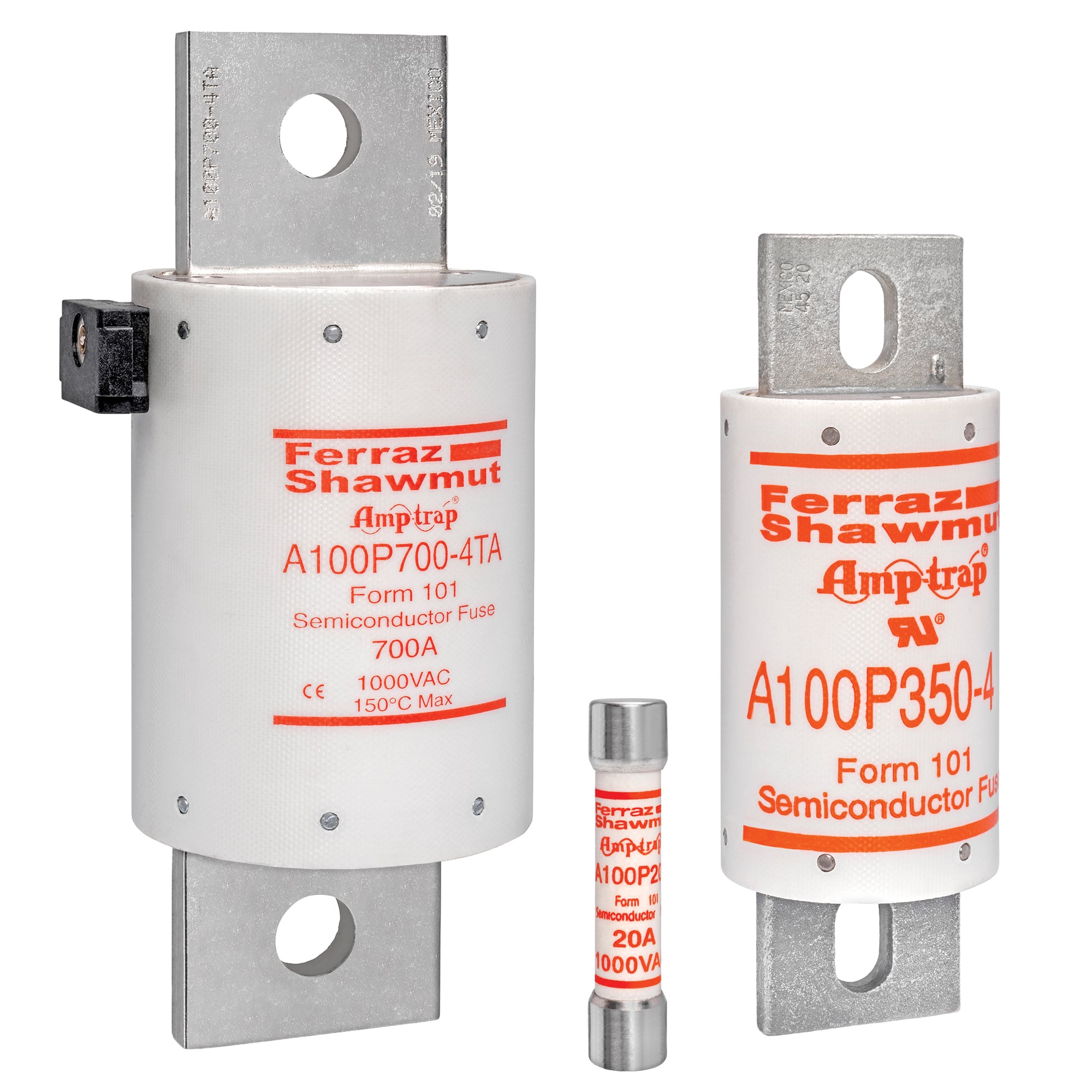High Speed Fuse Amp-Trap A100P 1000VAC 750VDC 500A Bolted Blade