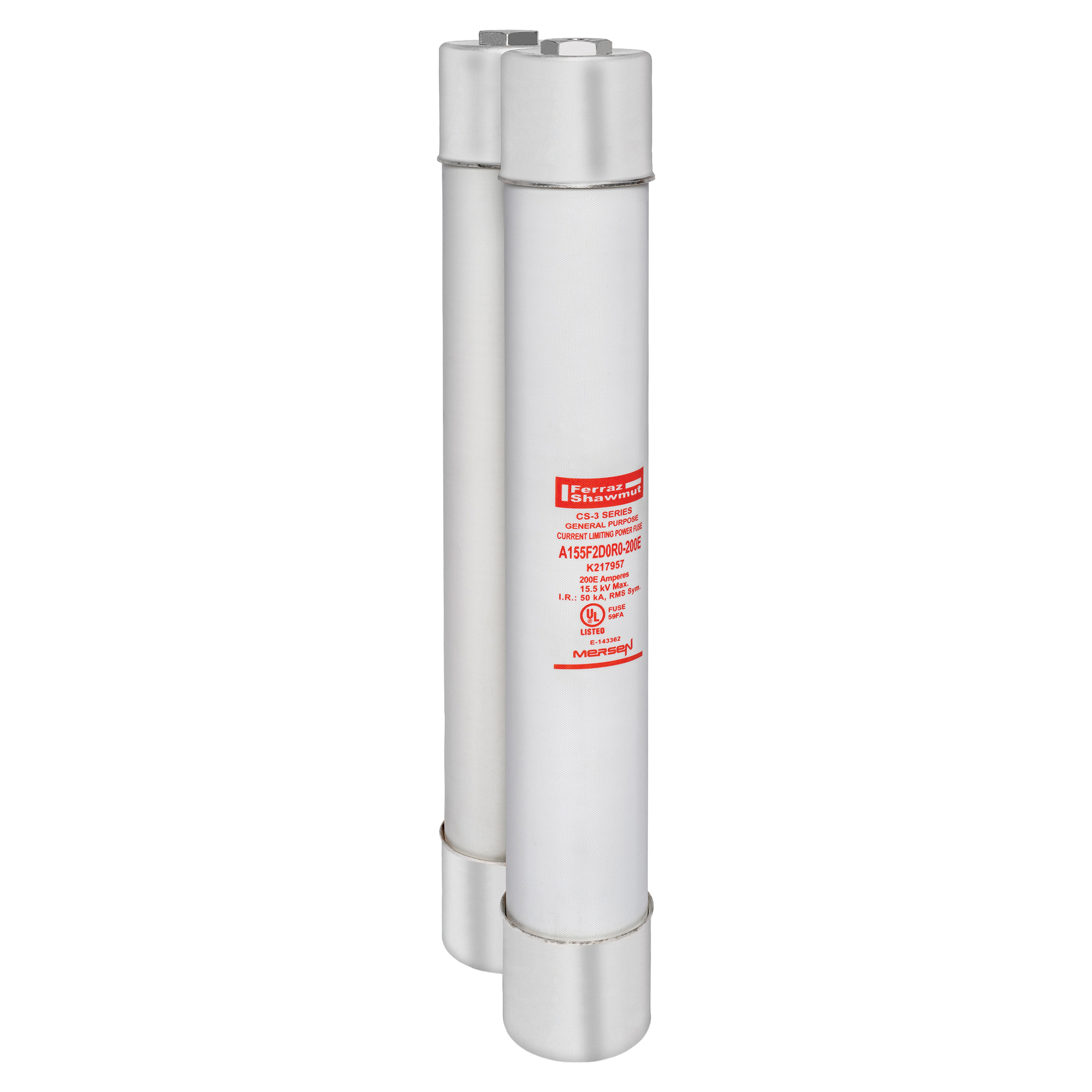 MV E-Rated Fuse 15500VAC 200A Series: D0R0 Visual Indicator