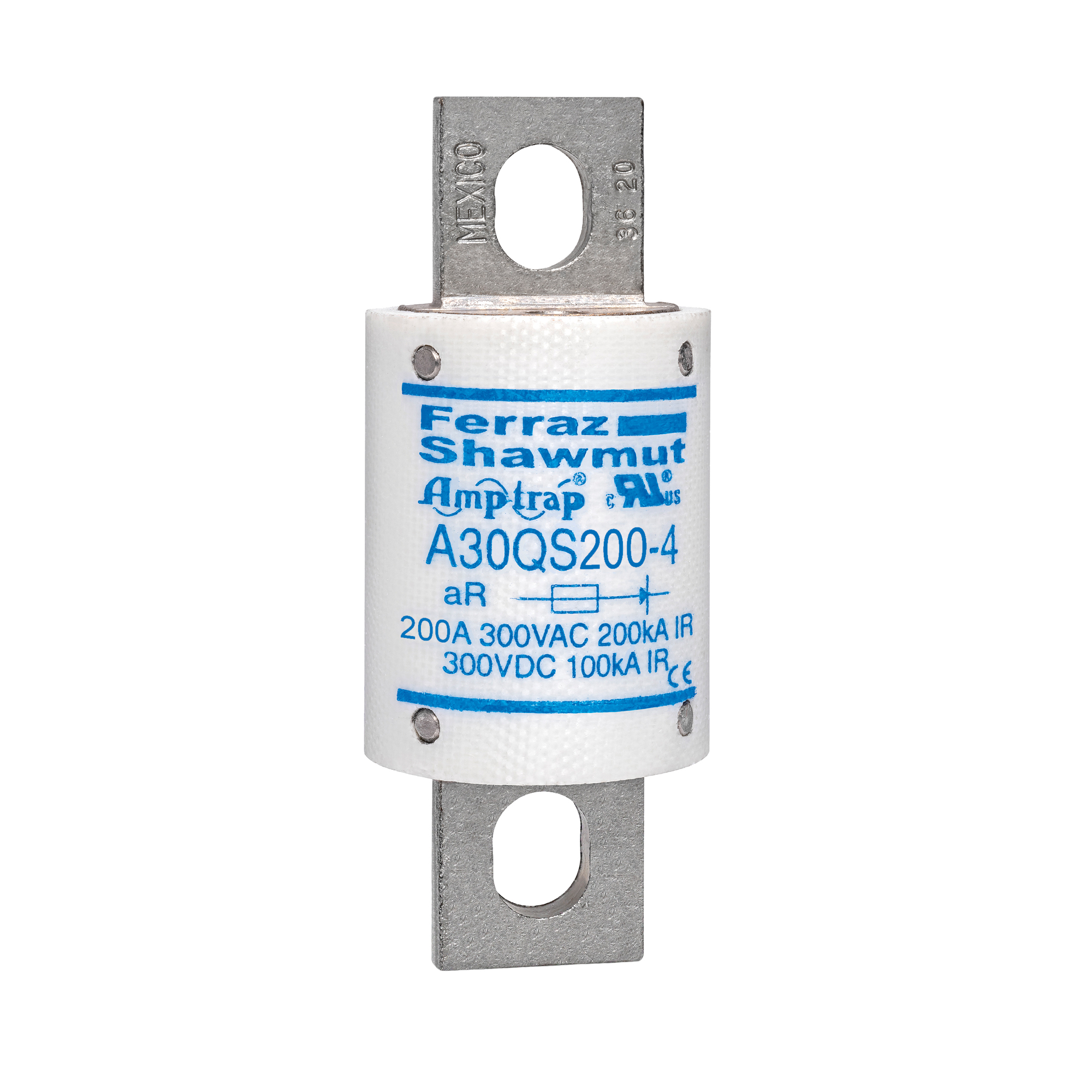 High Speed Fuse Amp-Trap A30QS 300VAC 300VDC 200A Blade