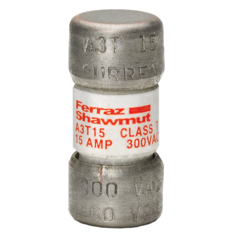 Fuse A3T - Class T - Fast-Acting 300VAC 160VDC 15A Ferrule