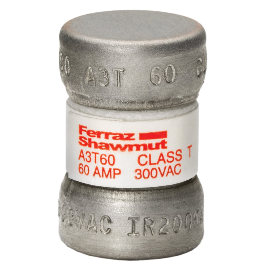 Fuse A3T - Class T - Fast-Acting 300VAC 160VDC 60A Ferrule