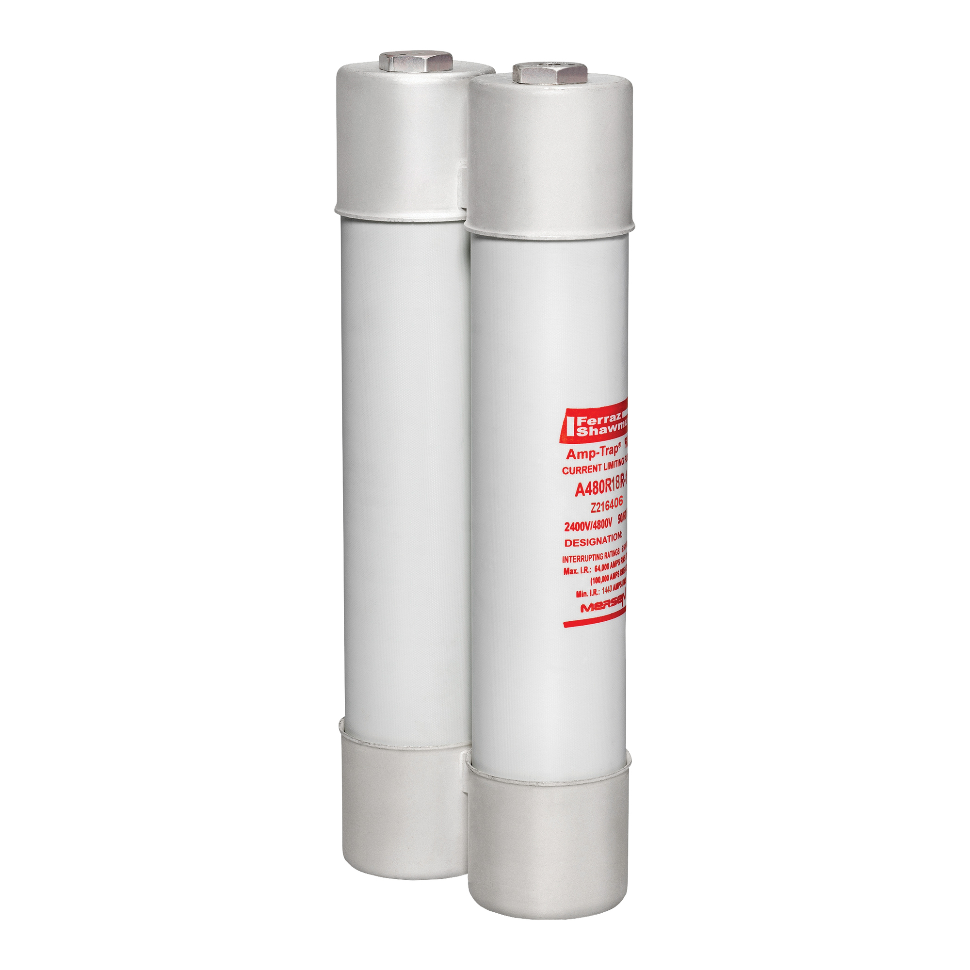 R-Rated MV Fuse 4800VAC 18R Mounting: Ferrule Visual Indicator