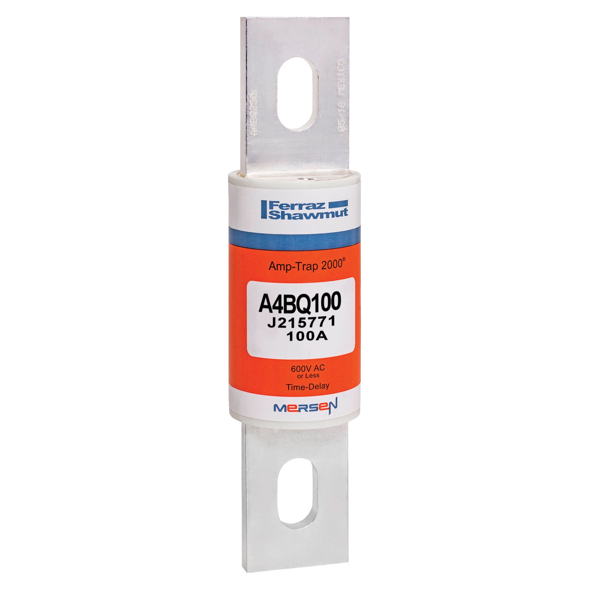 Fuse A4BQ - Class L - Time-Delay 600VAC 500VDC 100A Blade