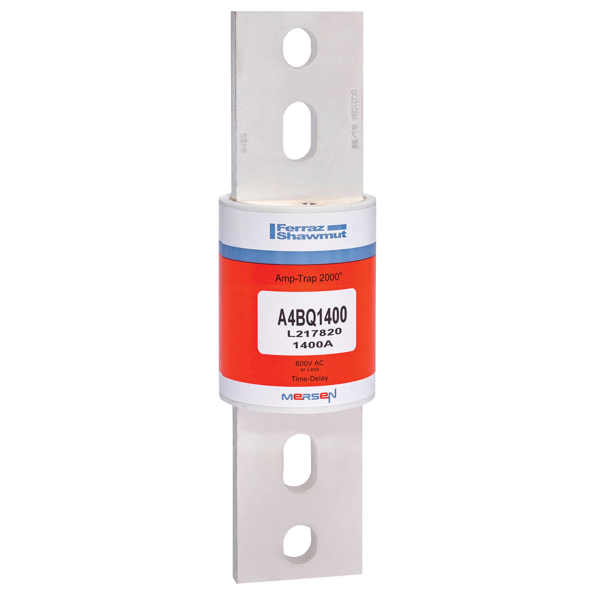 Fuse A4BQ - Class L - Time-Delay 600VAC 500VDC 1400A Blade