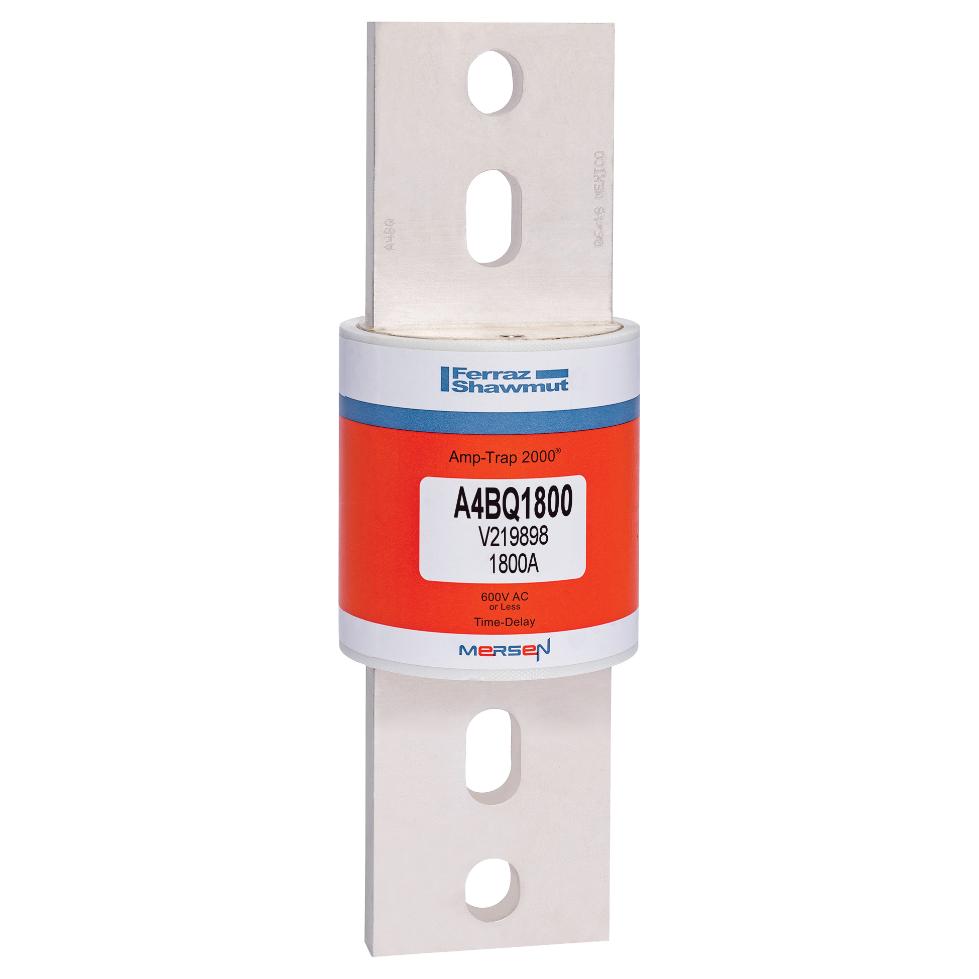 Fuse A4BQ - Class L - Time-Delay 600VAC 500VDC 1800A Blade