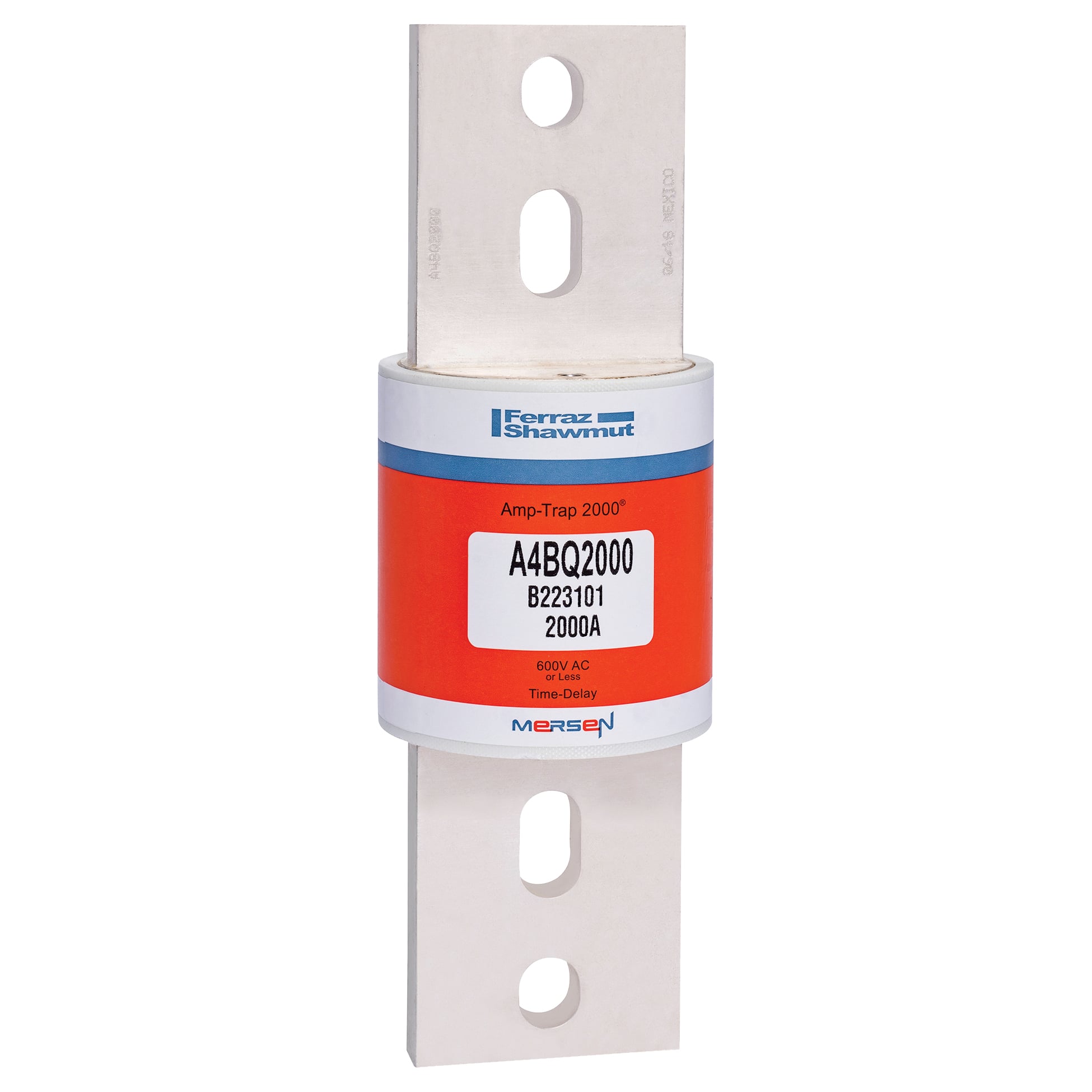 Fuse A4BQ - Class L - Time-Delay 600VAC 500VDC 2000A Blade