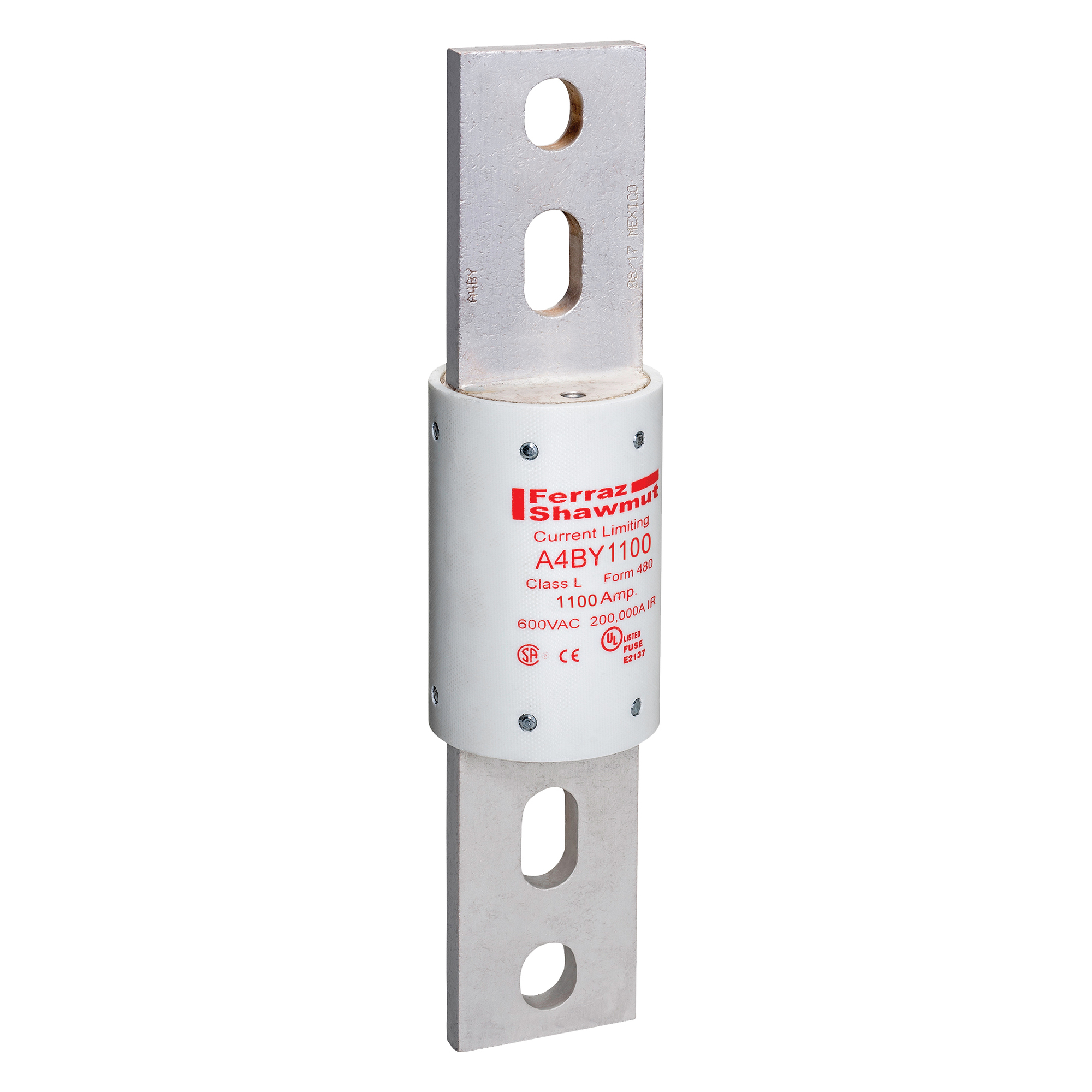 Fuse A4BY - Class L - Time-Delay 600VAC 300VDC 1100A Blade