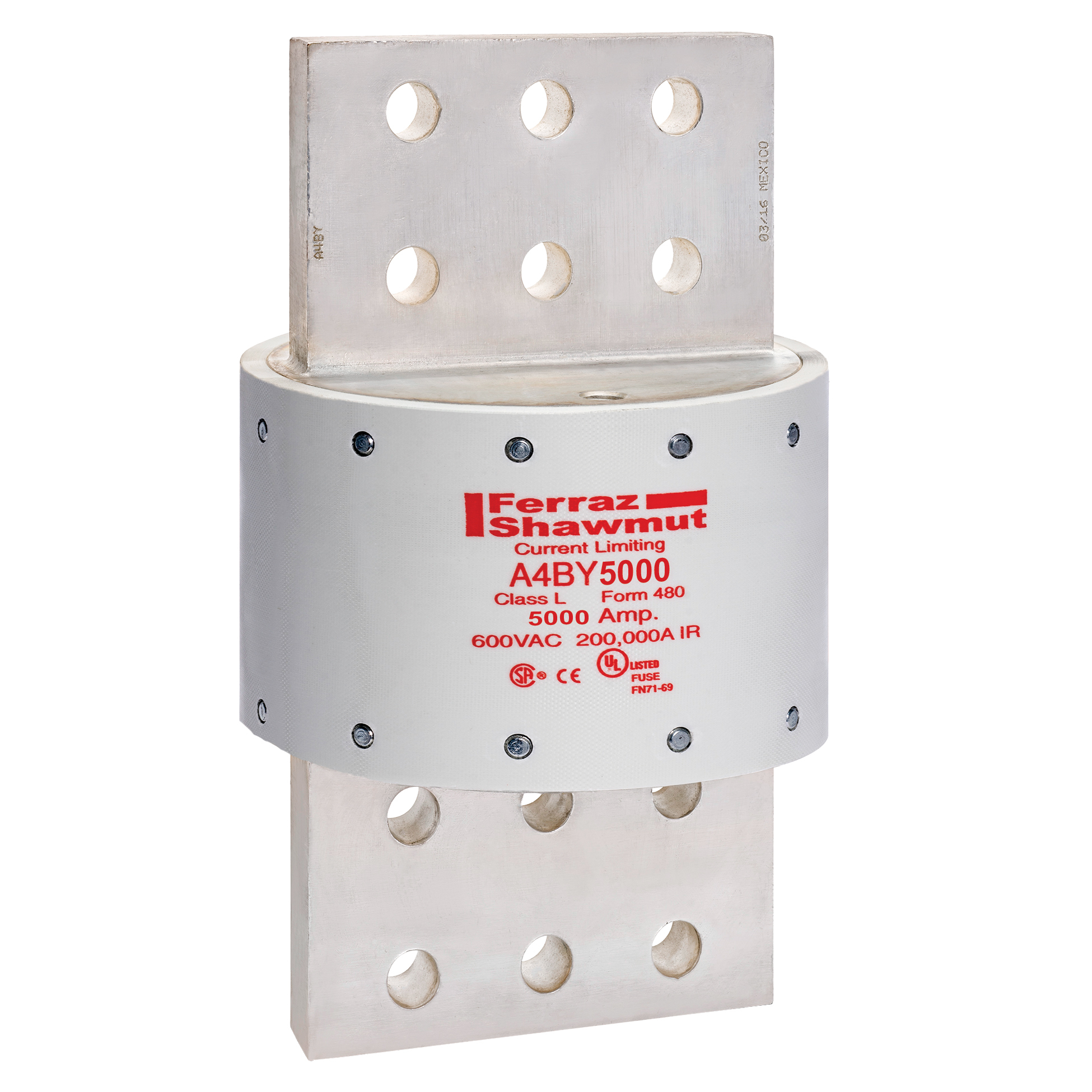 Fuse A4BY - Class L - Time-Delay 600VAC 300VDC 5000A Blade