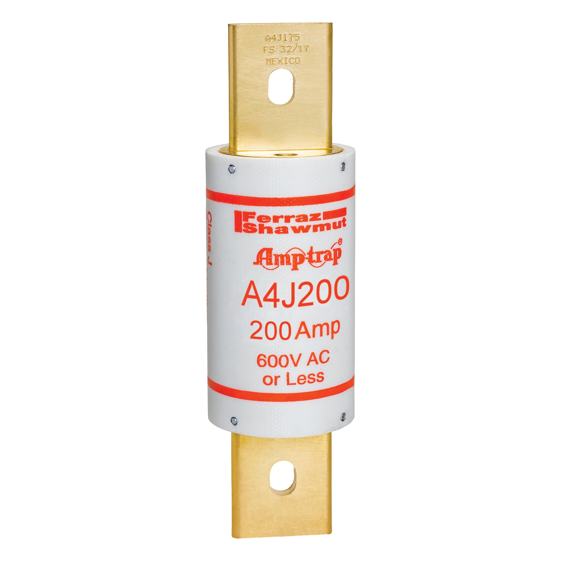 Fuse A4J - Class J - Fast-Acting 600VAC 300VDC 200A Blade