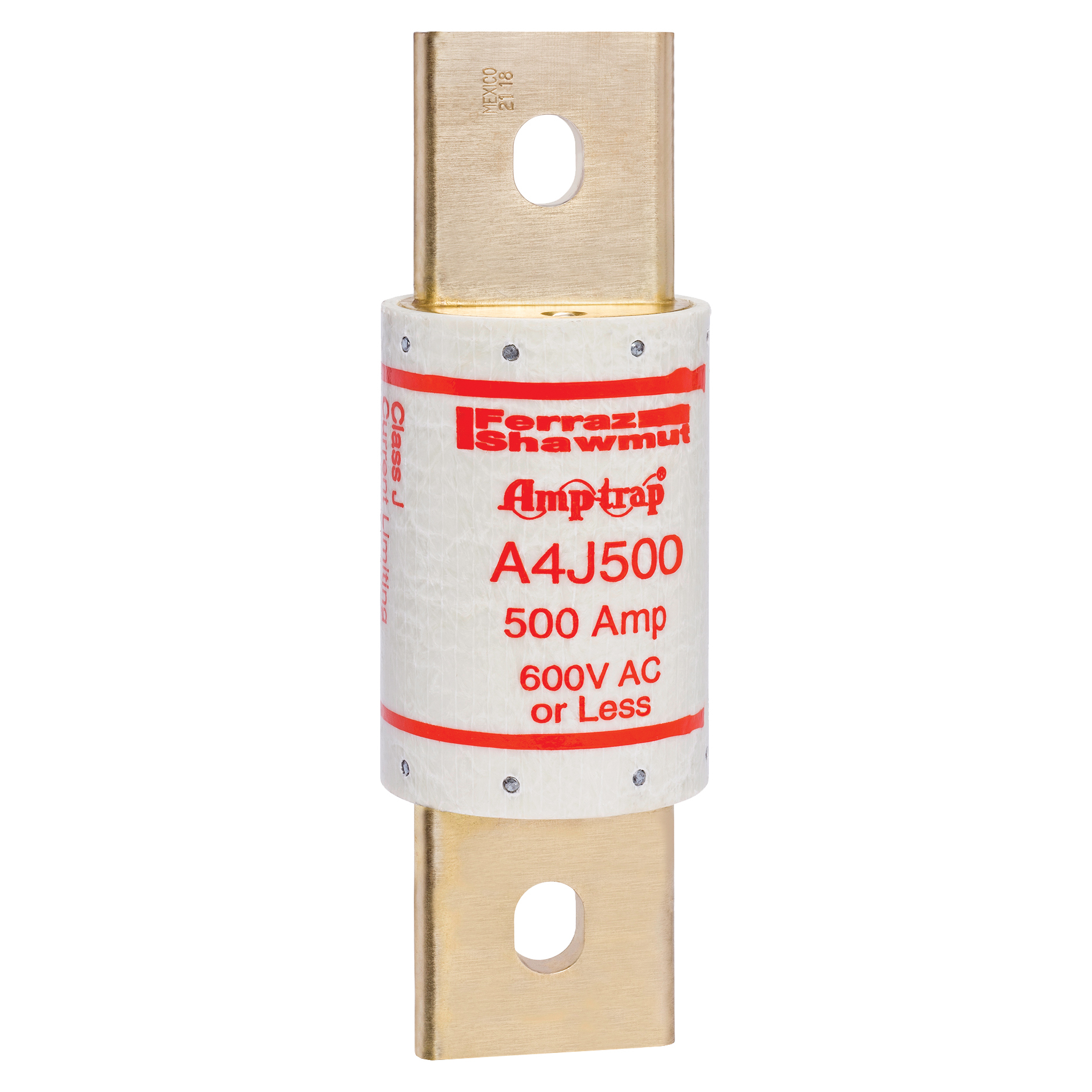 Fuse A4J - Class J - Fast-Acting 600VAC 300VDC 500A Blade